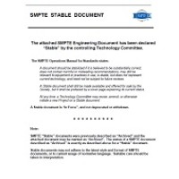 SMPTE 171-2001 (Stabilized 2012)