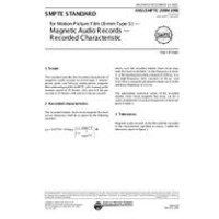 SMPTE 209M-1996 (Archived 2003)