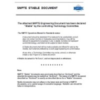 SMPTE 223M-2001 (Stabilized 2012)