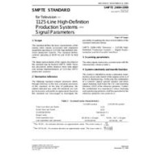 SMPTE 240M-1999 (Archived 2004)