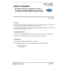 SMPTE 242-2003