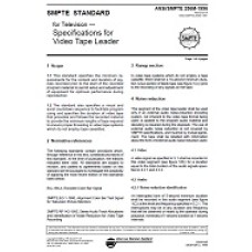 SMPTE 256M-1996 (Archived 2003)