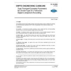 SMPTE EG 10-2003
