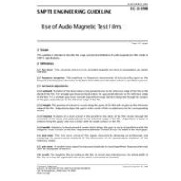 SMPTE EG 13-1986