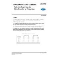 SMPTE EG 25-2003