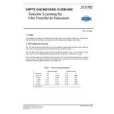 SMPTE EG 25-2003