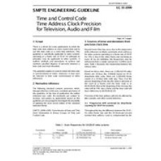 SMPTE EG 35-1999