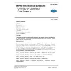 SMPTE EG 39-2003