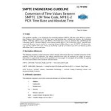 SMPTE EG 40-2002