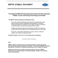 SMPTE RP 12-1997 (Stabilized 2012)