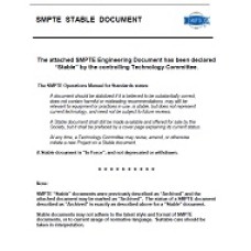 SMPTE RP 12-1997 (Stabilized 2012)