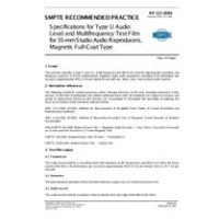 SMPTE RP 127-2004