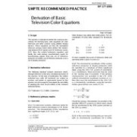 SMPTE RP 177-1993