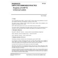 SMPTE RP 224