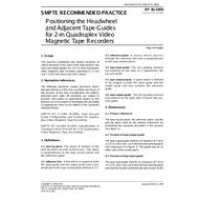 SMPTE RP 36-1999 (Archived 2004)