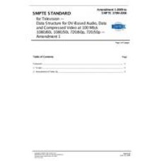 SMPTE 370M-2006 Amendment 1-2009