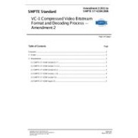SMPTE ST 421M:2006 - Amendment 2:2011