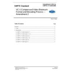 SMPTE ST 421M:2006 - Amendment 2:2011