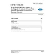 SMPTE ST 185:2011