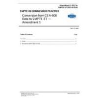 SMPTE RP 2052-10:2012 Amendment 1:2012