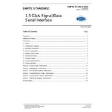 SMPTE ST 292-1:2012