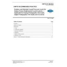SMPTE RP 200:2012