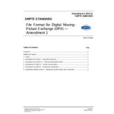 SMPTE 268M-2003 Amendment 1:2012