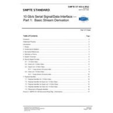 SMPTE ST 435-1:2012