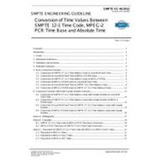 SMPTE EG 40:2012
