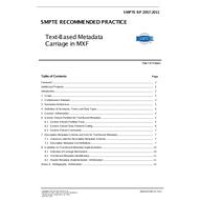 SMPTE RP 2057:2011 Amendment 1:2013