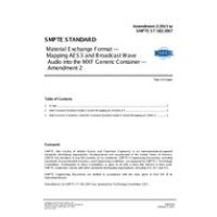 SMPTE 382M-2007 Amendment 2:2013