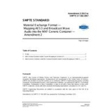 SMPTE 382M-2007 Amendment 2:2013