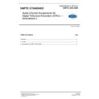 SMPTE 2035-2009 Amendment 1:2012