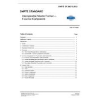 SMPTE ST 2067-5:2013