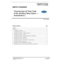 SMPTE 12M-2-2008 Amendment 1:2013