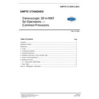 SMPTE ST 2070-1:2014