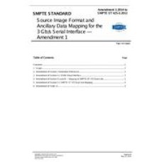 SMPTE ST 425-1:2011 Amendment 1:2014