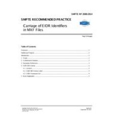 SMPTE RP 2089:2014