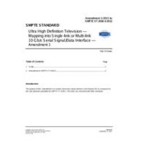 SMPTE ST 2036-3:2012 Amendment 1