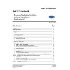 SMPTE ST 2094-10:2016