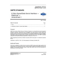 SMPTE ST 2081-1:2015 Amendment 1:2016