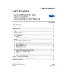 SMPTE ST 2094-2:2017