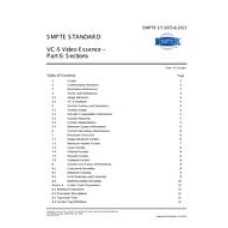 SMPTE ST 2073-6:2015
