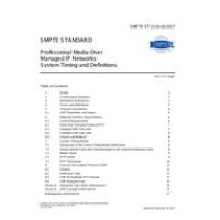 SMPTE ST 2110-10:2017