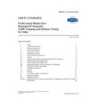 SMPTE ST 2110-21:2017