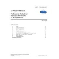 SMPTE ST 2110-30:2017